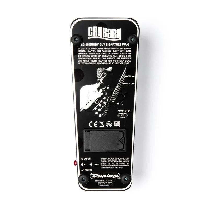 Pédale Wah Signature – Buddy Guy Wah DUNLOP BG95