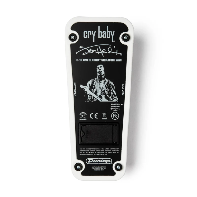 Pédale Wah Signature – Jimi Hendrix DUNLOP JH1D