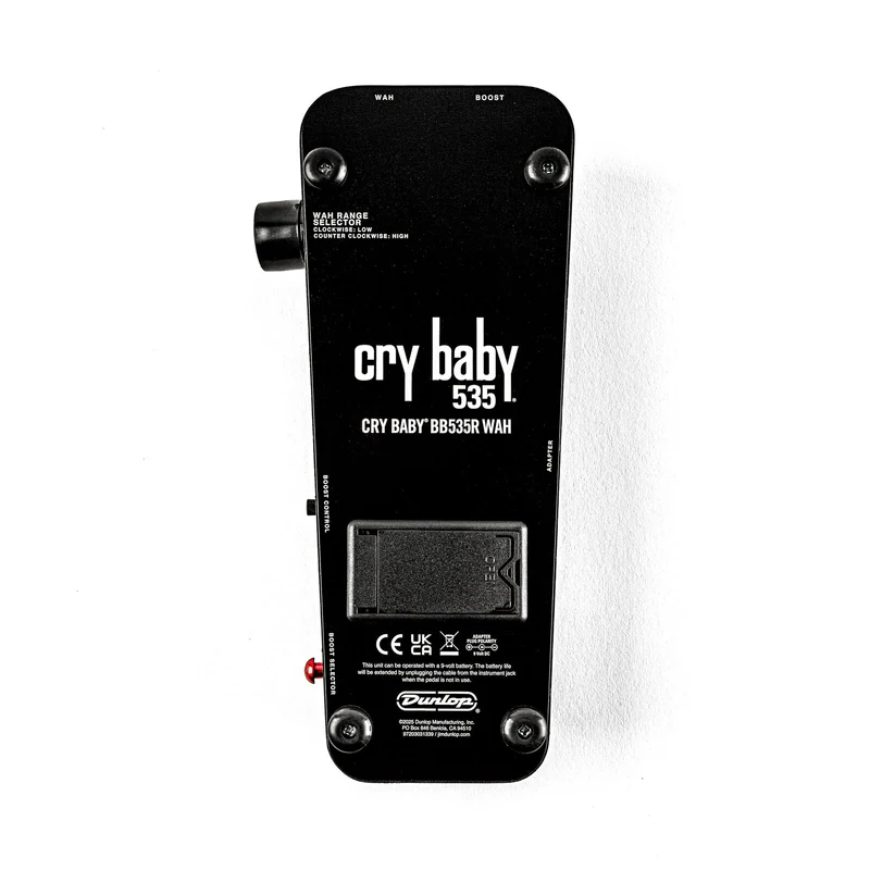 Pédale Wah Standard – Cry Baby 535Q Multi-Wah Reissue DUNLOP BB535R