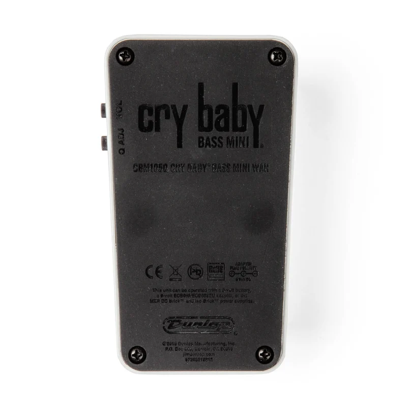Pédale Wah Standard – Cry Baby Bass Mini Wah DUNLOP CBM105Q