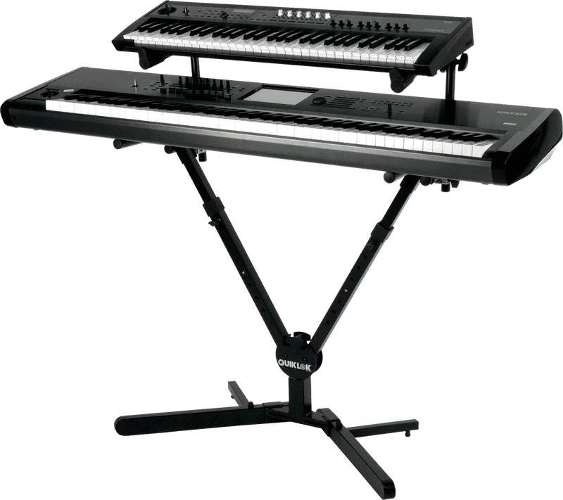 QUIKLOK QLY42 – Extension paire de bras pour 2e clavier (stand QLY/40) – Noir