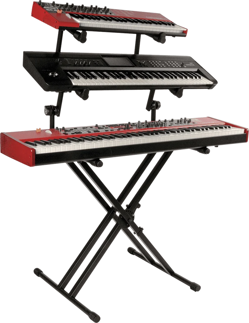 QUIK LOK QL623 Performer – Stand clavier 3 niveaux noir