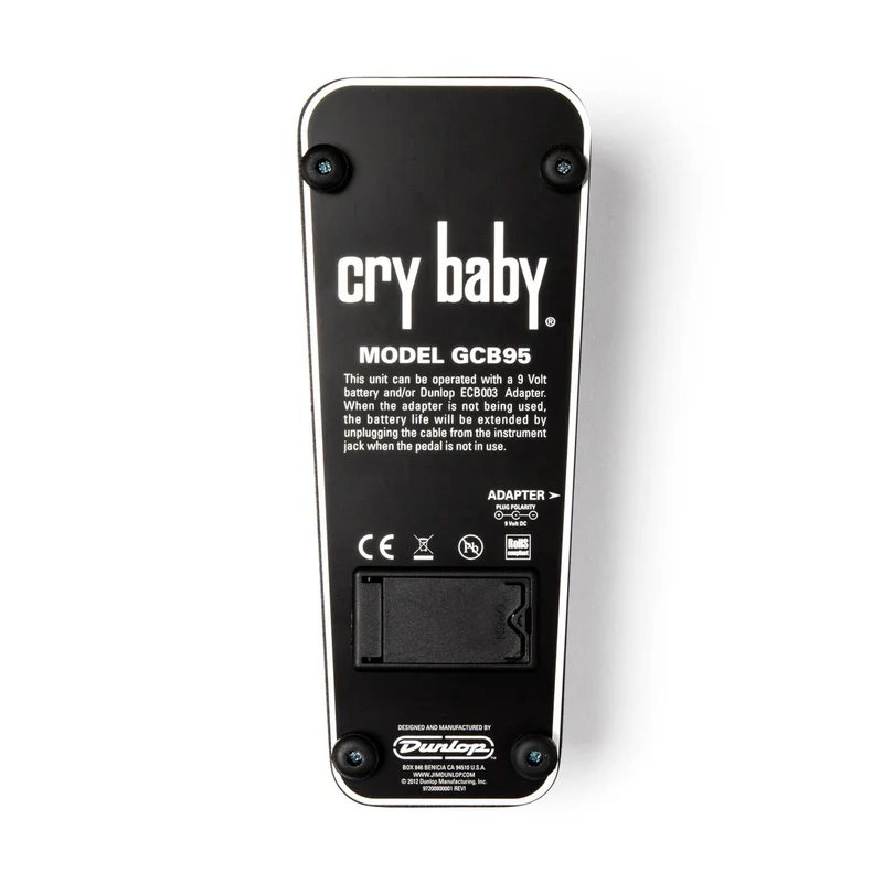 Pédale Wah Standard – Cry Baby Original DUNLOP GCB95
