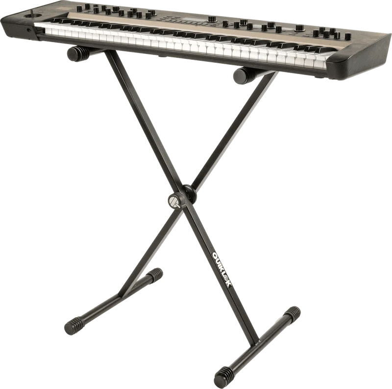 QUIK LOK T10BK T-Rex – Stand clavier en X noir H552-943 mm