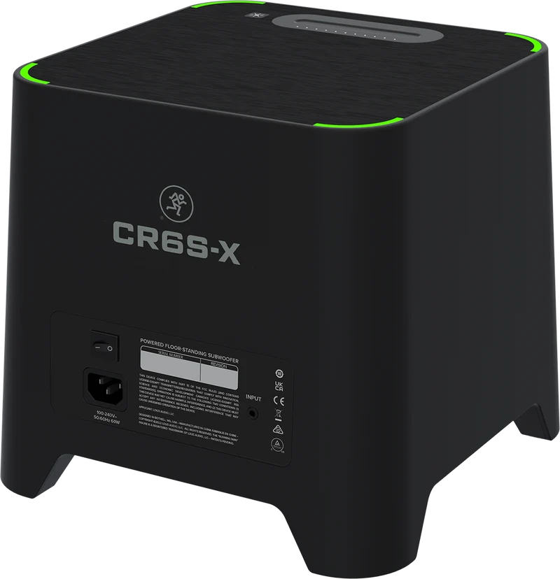 MACKIE CR6S-X – Caisson de basse actif pour enceintes de monitoring