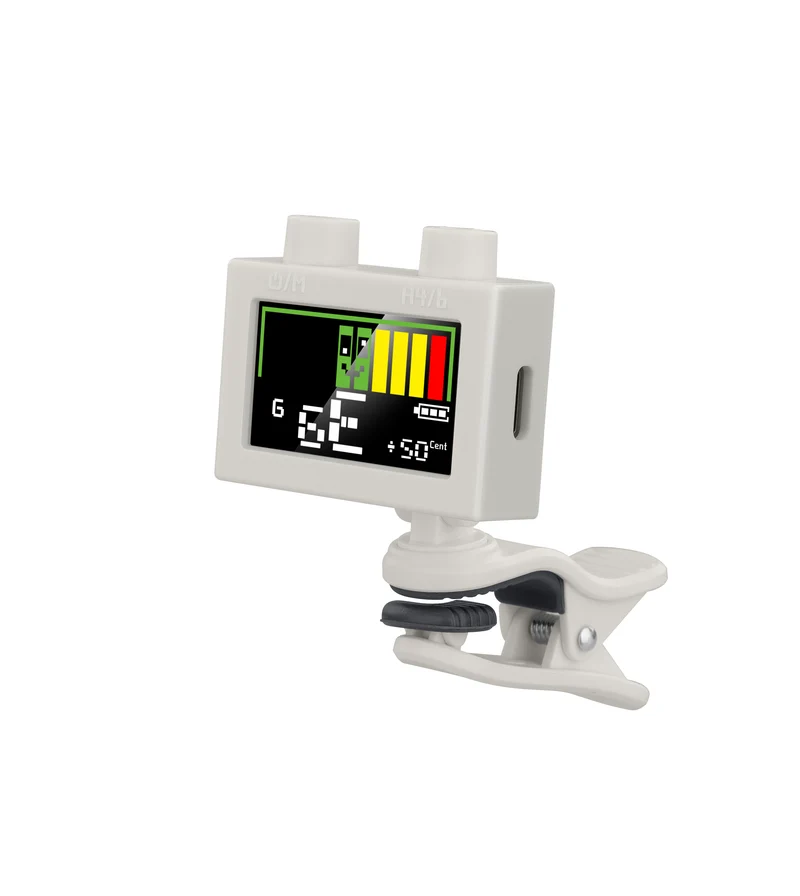 CHERUB WST-570LI-WHT – Accordeur à pince rechargeable blanc