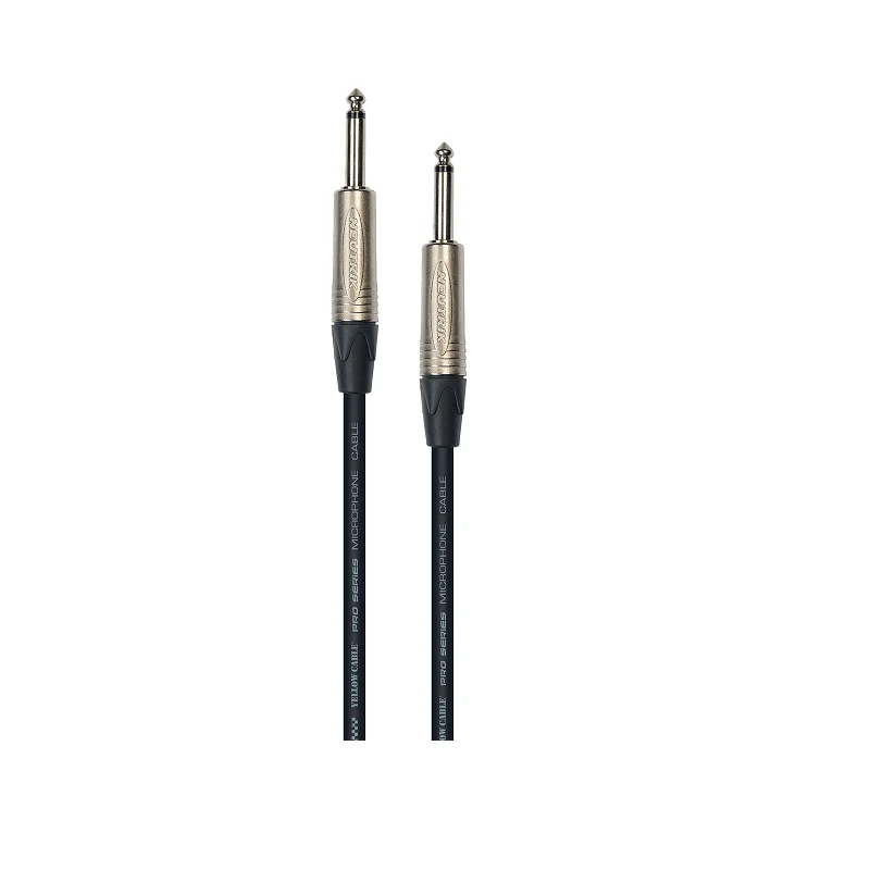 YELLOW CABLE PROG710D – Câble instrument Jack/Jack 10 m avec fiches Neutrik