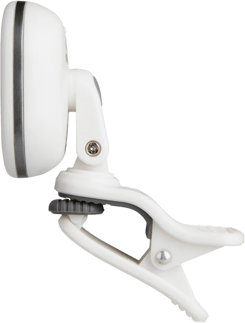 CHERUB WST-675-WH – Accordeur clip guitare écran LCD blanc avec Auto Power-Off
