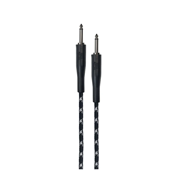 YELLOW CABLE G66DG ErgoFlex – Câble Jack/Jack 6 m gaine tressée gris/noir