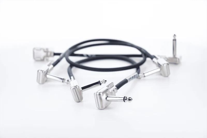 CORDIAL CFIP0.15RR – Câble patch 15 cm avec fiches jack 6,35 mm coudées « Pancake »