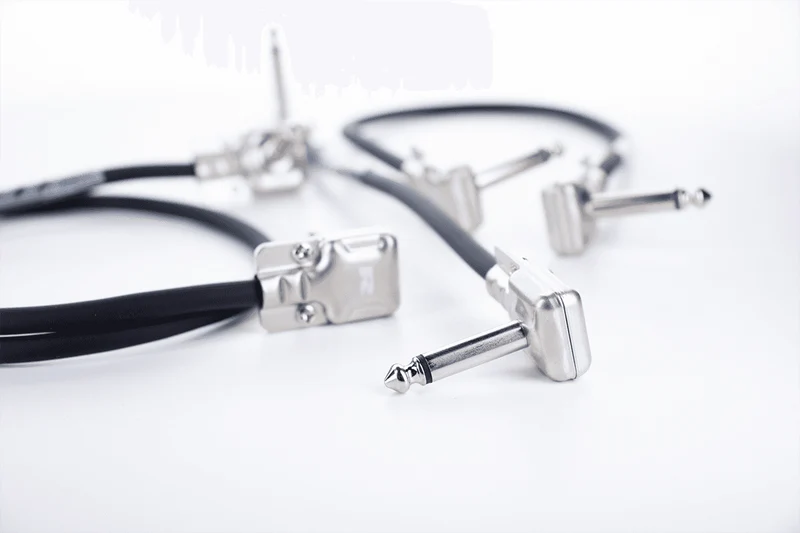 CORDIAL CFIP0.15RR – Câble patch 15 cm avec fiches jack 6,35 mm coudées « Pancake »