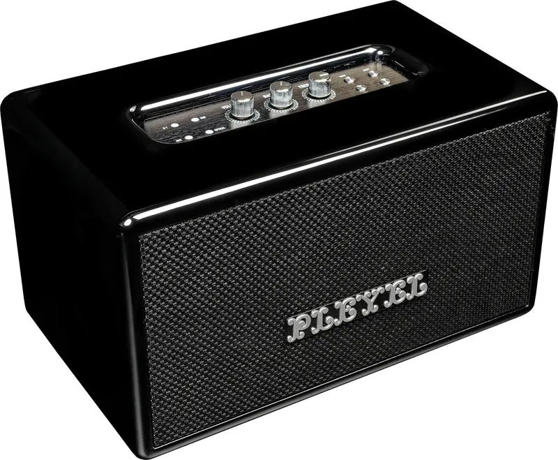 PLEYEL Imperator 250 – Enceinte Bluetooth stéréo 2 x 50 W Noir laqué