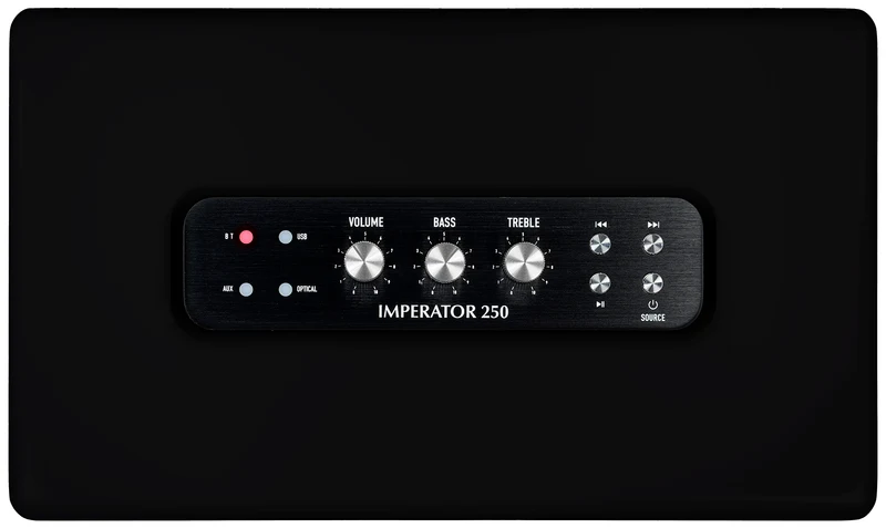 PLEYEL Imperator 250 – Enceinte Bluetooth stéréo 2 x 50 W Noir laqué