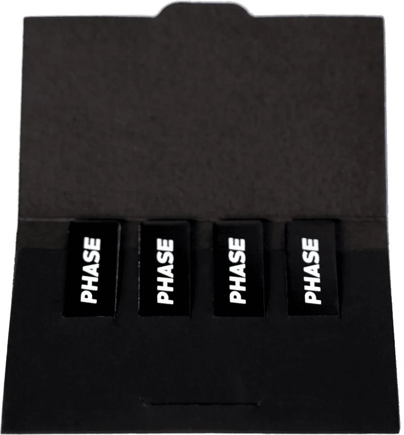 PHASE – Stickers magnétiques pour Phase Remote (Lot de 4 pièces)