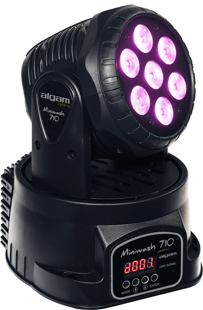 ALGAM LIGHTING MINIWASH710 – Lyre Wash 7 x 10W RGBW