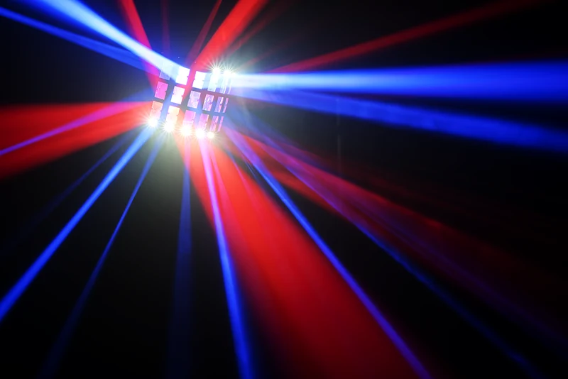 ALGAM LIGHTING Helios II – Effet 2-en-1 Derby + Stroboscope