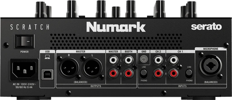 NUMARK Scratch – Table de mixage DJ 2 voies Serato DVS