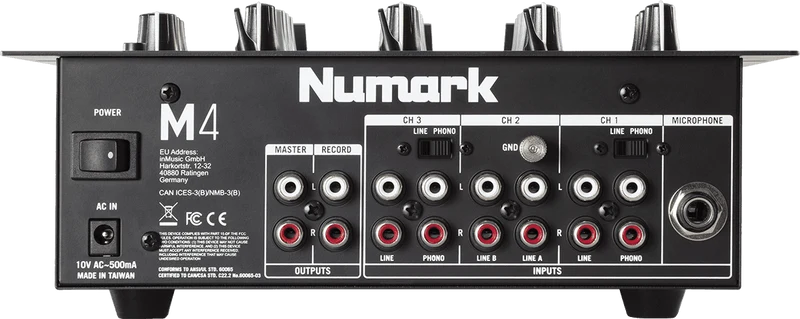 NUMARK M4 – Table de mixage DJ 3 voies