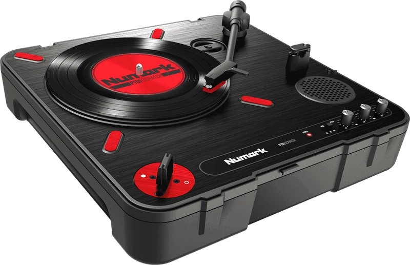 NUMARK PT01 Scratch – Platine vinyle portable USB avec haut-parleur et Switch Scratch