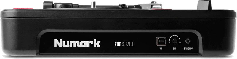 NUMARK PT01 Scratch – Platine vinyle portable USB avec haut-parleur et Switch Scratch