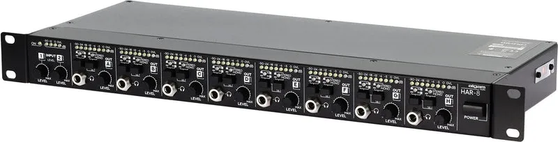 ALGAM AUDIO HAR 8 – Amplificateur de casque 8 voies rackable