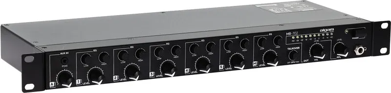 ALGAM AUDIO MR-702 – Mixeur rackable 7 canaux 1U