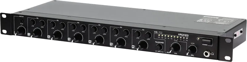 ALGAM AUDIO MR-702 – Mixeur rackable 7 canaux 1U