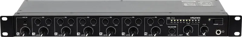 ALGAM AUDIO MR-702 – Mixeur rackable 7 canaux 1U