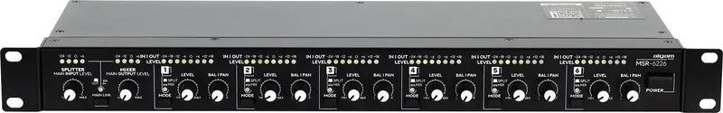 ALGAM AUDIO MSR-6226 – Mixeur 6-en-2 / Splitter 2-en-6 rackable