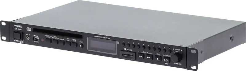 ALGAM AUDIO CDP100-BT – Lecteur CD / SD / Bluetooth rackable 1U