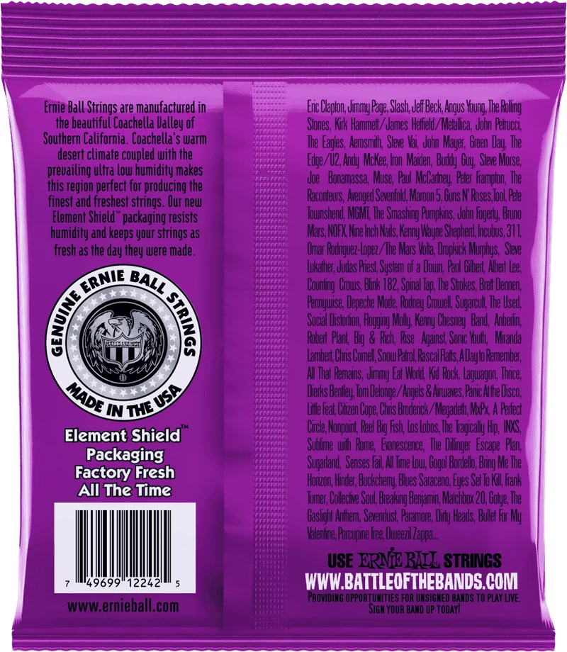 ERNIE BALL RPS 2242 Extra Slinky 11-48 – Jeu de cordes guitare électrique