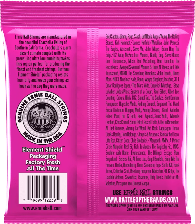 ERNIE BALL RPS 2239 Extra Slinky 9-42 – Jeu de cordes guitare électrique