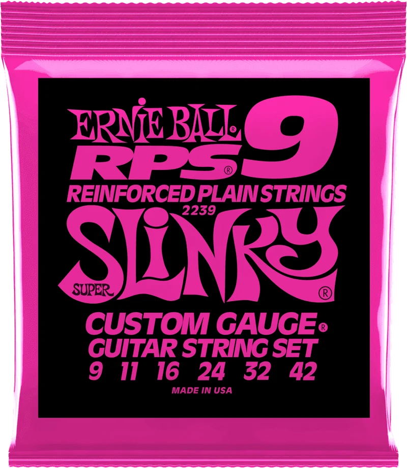 ERNIE BALL RPS 2239 Extra Slinky 9-42 – Jeu de cordes guitare électrique