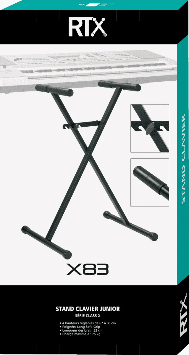 RTX X83 – Stand clavier en X Junior