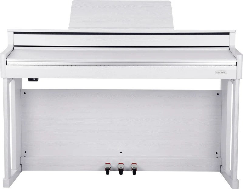 NUX NCK-430W – Piano numérique 88 touches blanc avec meuble