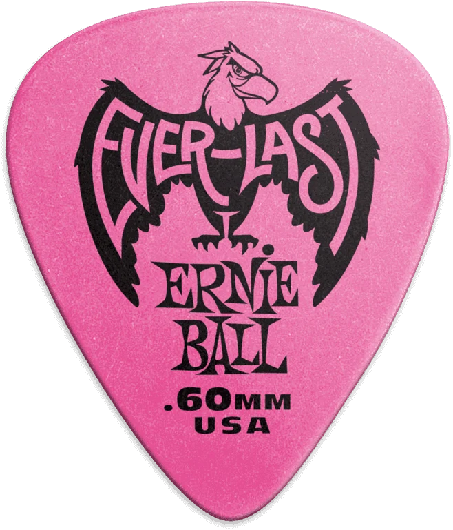 Ernie Ball 9179 Everlast – Pack de 12 médiators 0.60 mm
