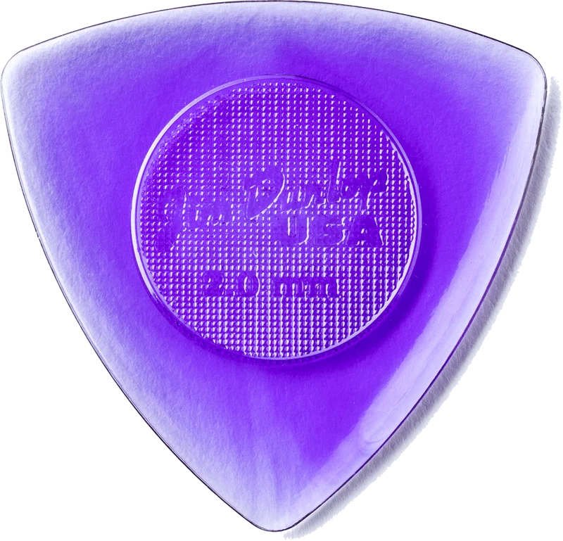 Dunlop 473P200 – Player’s Pack 6 médiators TRIANGLE TRI Stubby 2.0 mm