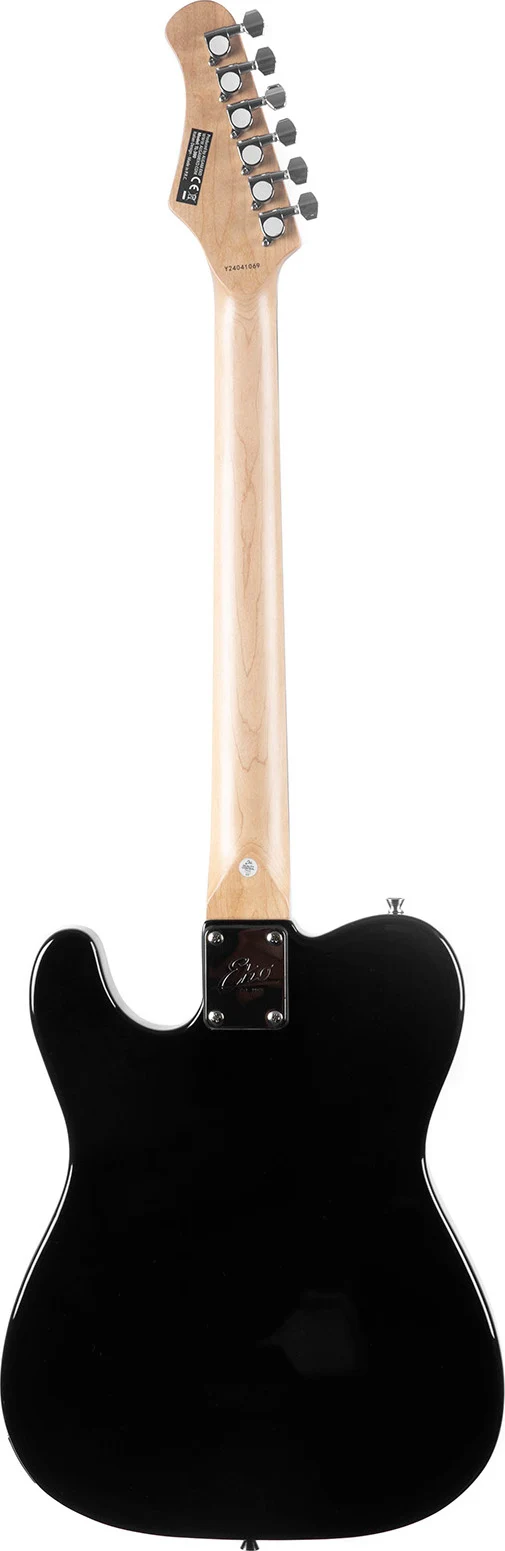 Guitare électrique type Tele vintage noire EKO TL300-BLK - STOCK B