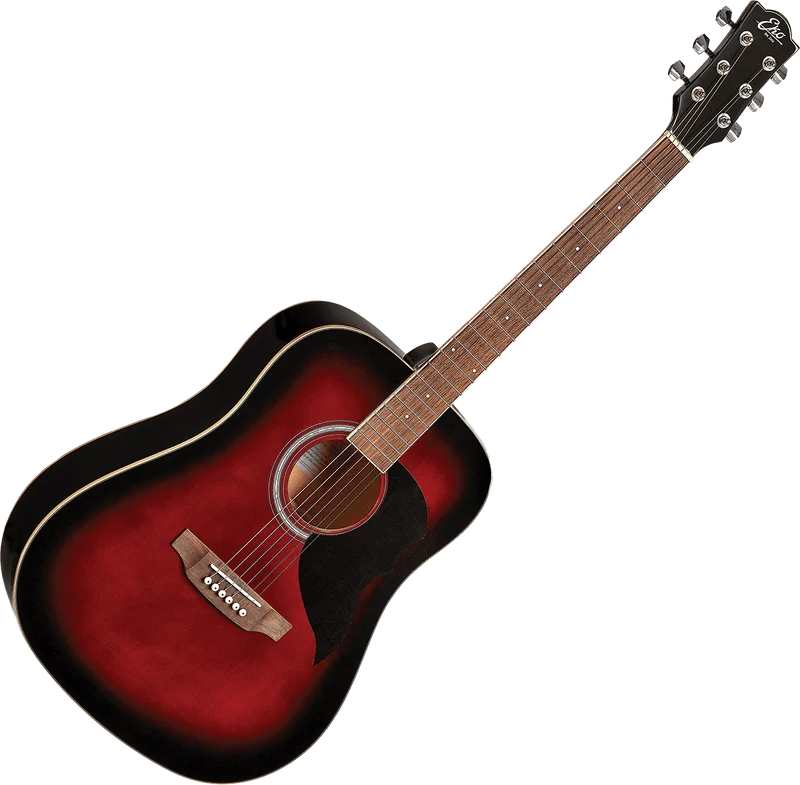 Eko Guitars Ranger 6 RED – Guitare acoustique Dreadnought Red Sunburst