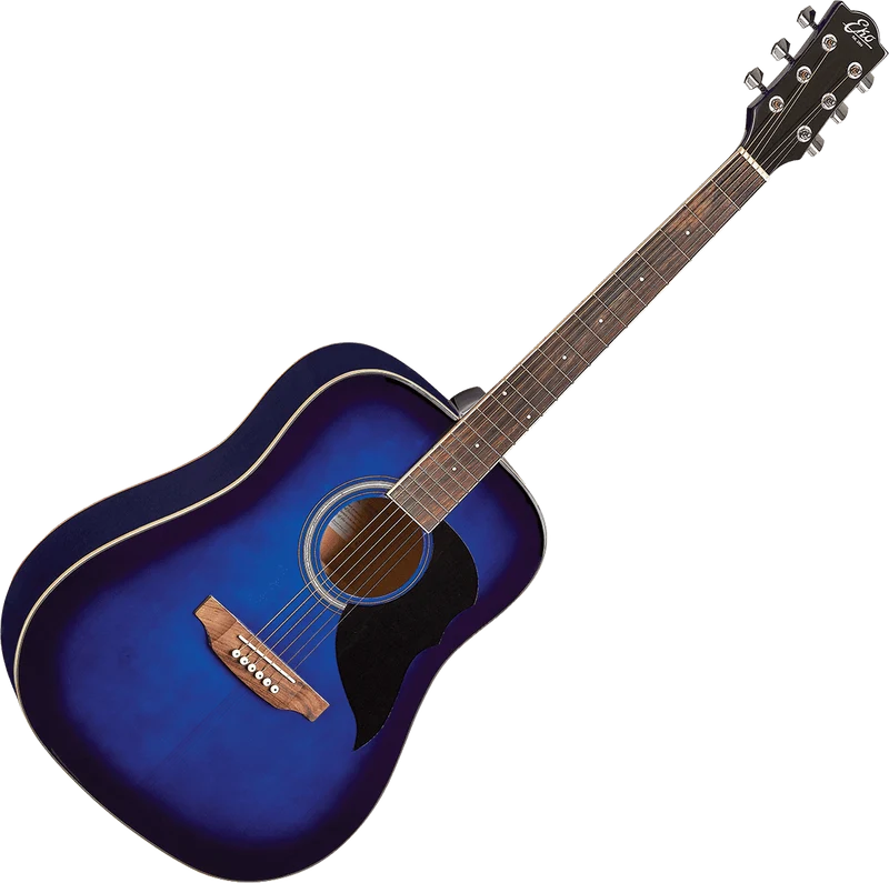 Eko Guitars Ranger 6 BLU – Guitare acoustique Dreadnought Blue Sunburst