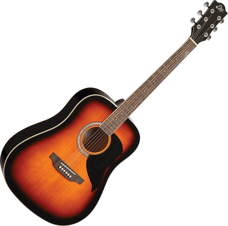 Eko Guitars Ranger 6 BWN – Guitare acoustique Dreadnought Brown Sunburst
