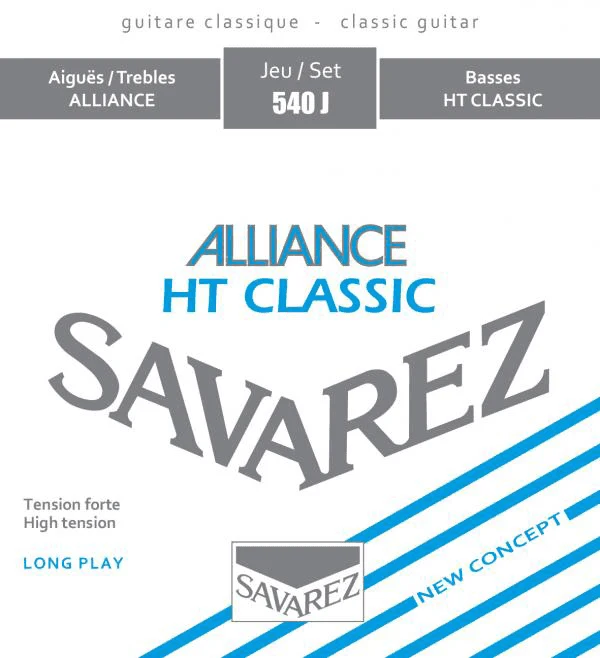 SAVAREZ 540J Alliance HT Classic Tirant Fort – Jeu de cordes guitare classique