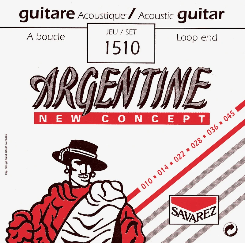 ARGENTINE 1510 Extra Light à boucle – Jeu de cordes guitare manouche