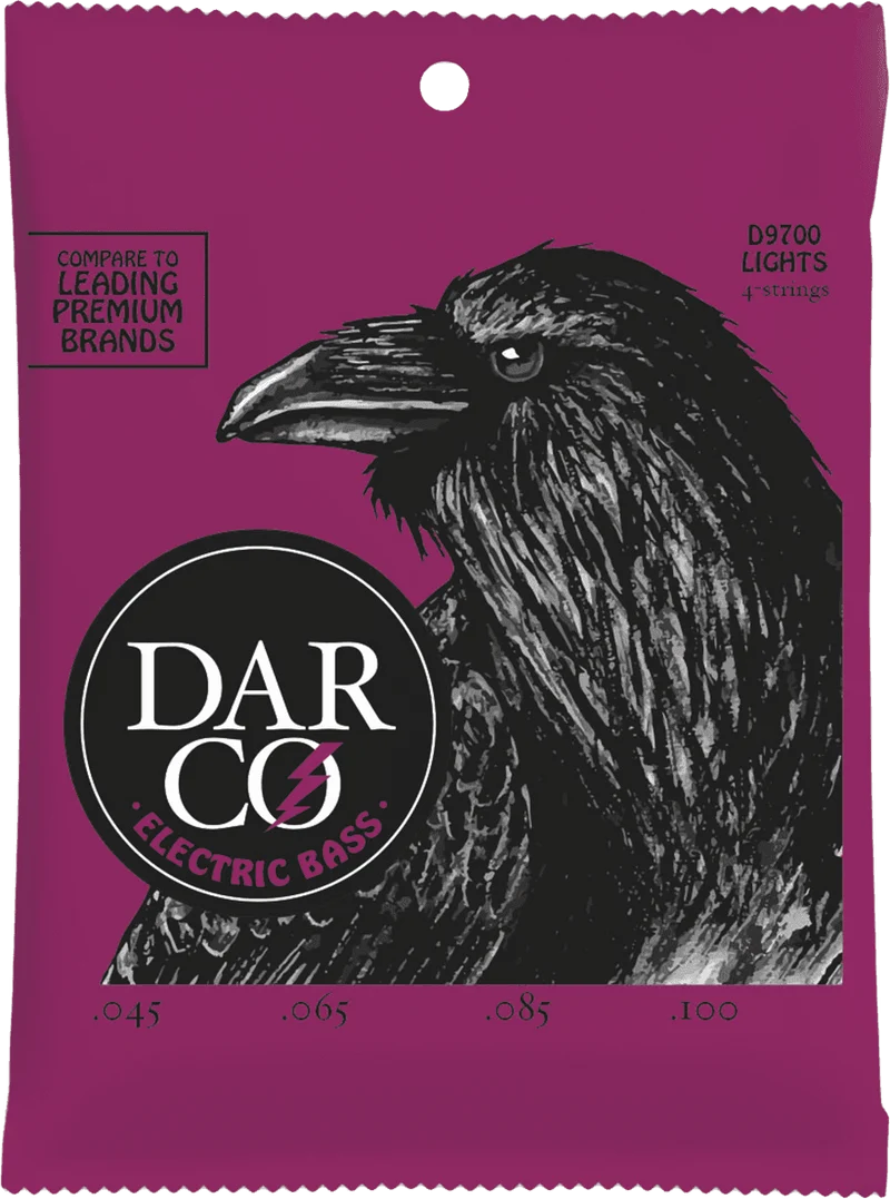 Jeu de cordes basse électrique DARCO D9700 Light