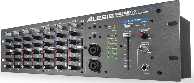 Table de mixage Alesis MM10WL – 10 canaux – Bluetooth