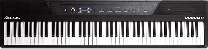 Piano numérique Alesis Concert – 88 notes – toucher semi-lesté