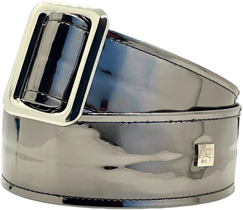 Courroie de guitare GET’M GET’M – Badass Mirrored / Badass Platinum