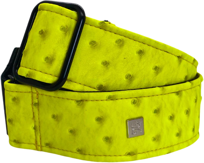 Courroie guitare Get’m Get’m – Ostrich Yellow