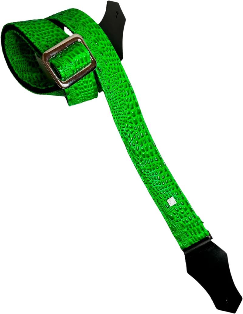 Courroie de guitare GET’M GET’M – Aussie Gator JD-Neon
