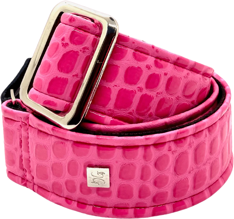 Courroie de guitare GET’M GET’M Aussie Gator – Bubble Pink